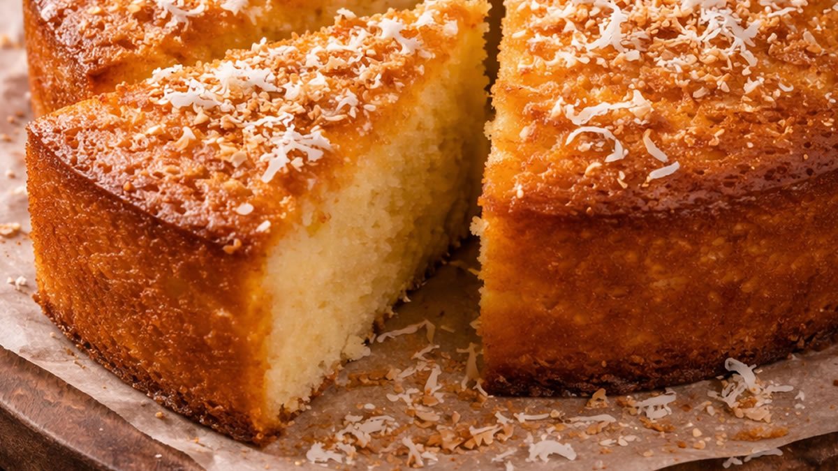 Bolo de mandioca