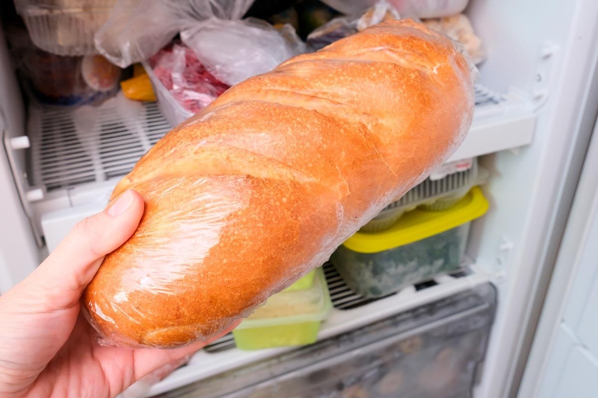 Pão congelado