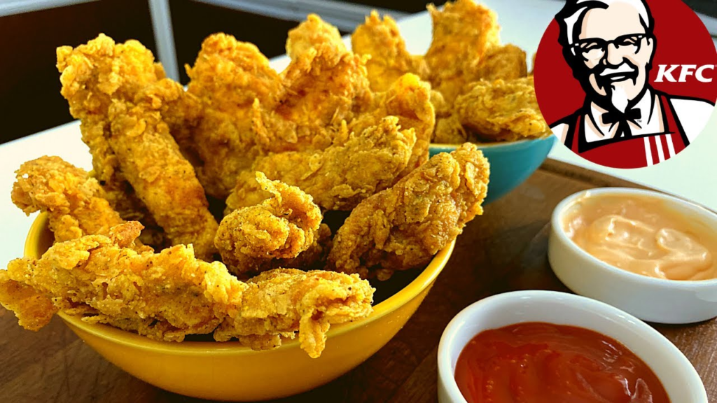 Tirinhas de frango