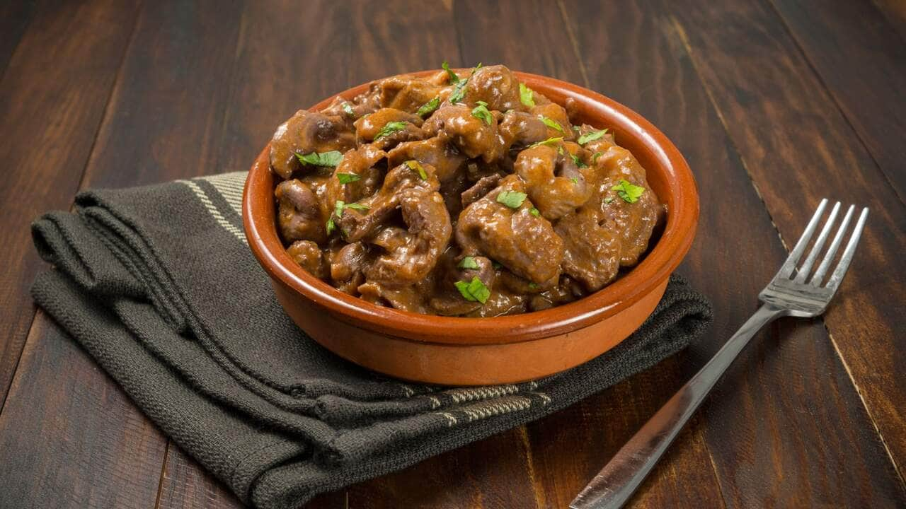 Moela na panela de pressão fácil e cheia de sabor
