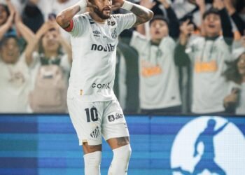 santos x chapecoense neymar