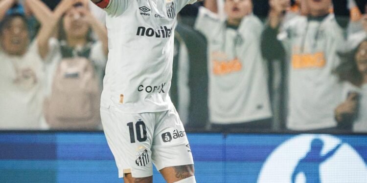 santos x chapecoense neymar