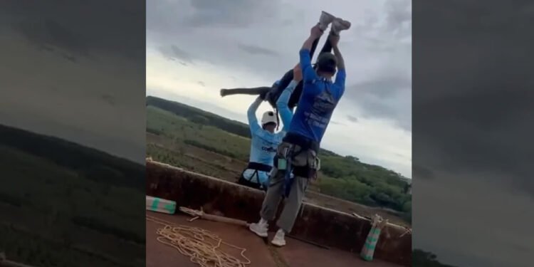 Morte em rope jump Limeira