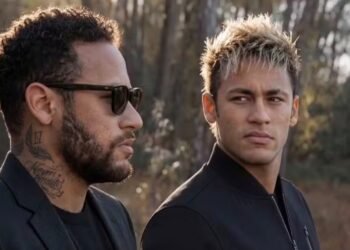 Neymar se emociona com vídeo sobre Copa do Mundo de 2030