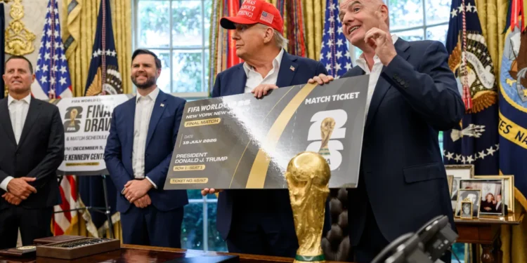Infantino Trump Copa do Mundo
