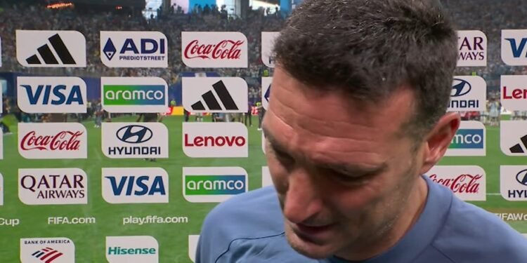 Messi argentina scaloni