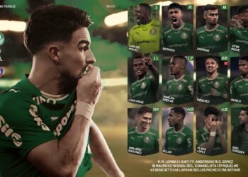 Palmeiras está escalado para enfrentar o Cerro Porteño