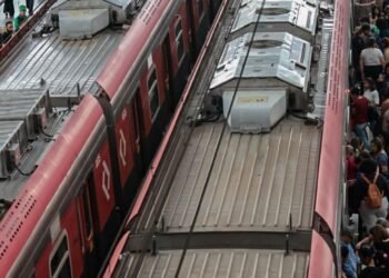 Imagem relacionada à greve dos trabalhadores da CPTM