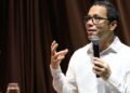 Lançamento do livro Coração Sem Medo durante o Flipelô