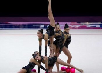 Ginástica rítmica: Brasil conquista bronze e vaga olímpica.