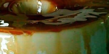 Pudim de Leite Ninho coberto com caramelo