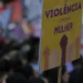 Arte sobre violência contra mulheres - Agência Brasil