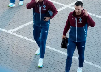Cristiano Ronaldo em partida pela seleção