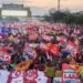 Ato de apoio à candidatura de Lula na Esplanada dos Ministérios