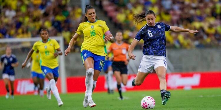 Brasil empata com Argentina em amistoso