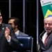 Lula durante promulgação da PEC 221