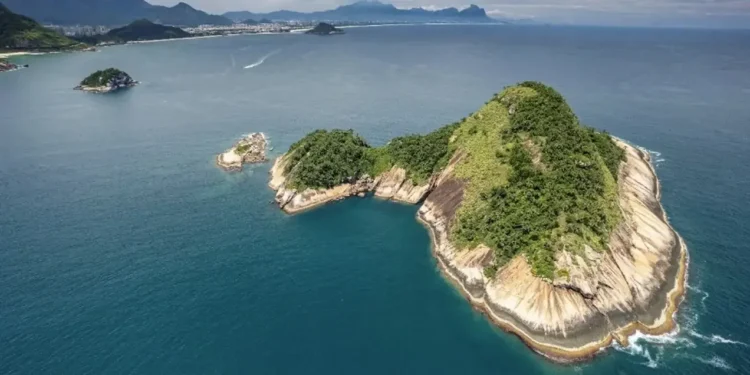 Imagem da Reserva Marinha Urupirá com foco na preservação