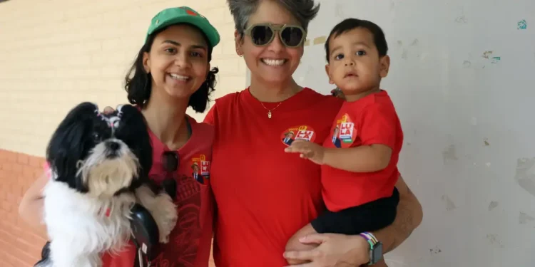 Brasília, 25/10/2026 - Poliana Carla em dia de votação das Eleições 2026.