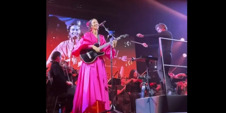 Marisa Monte em apresentação