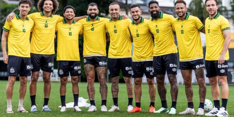 neymar santos pelé